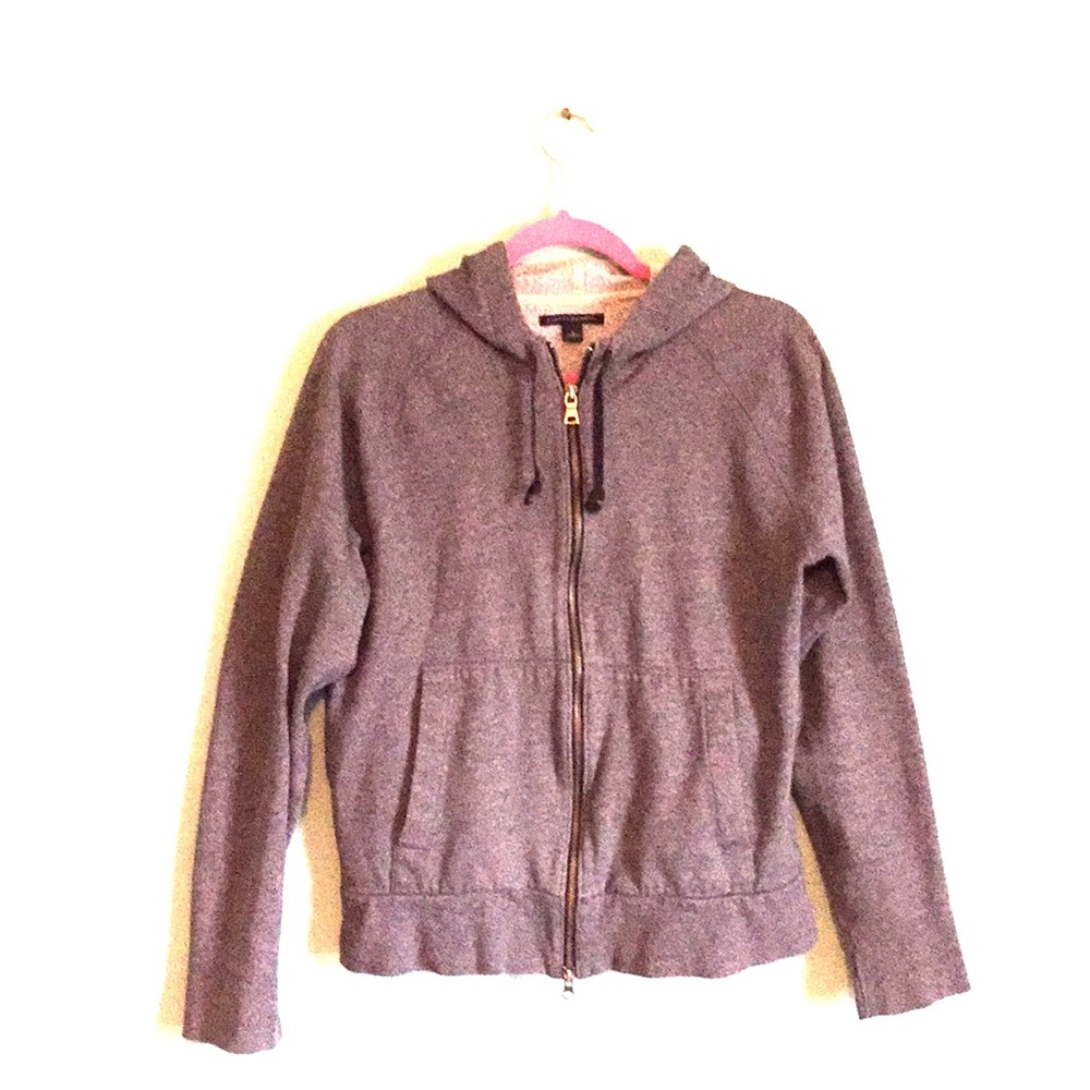 Banana republic raglan zip hoodie